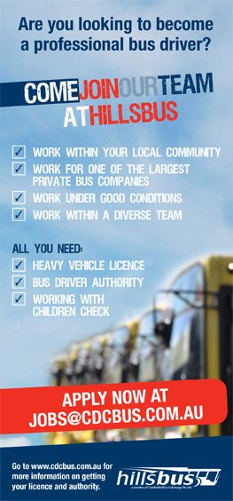 Bus Recruit Advert