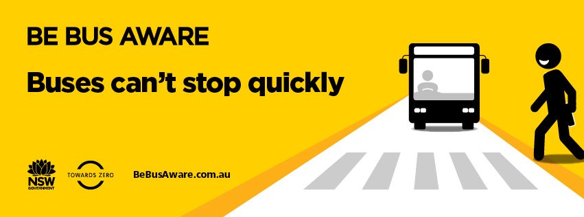 Buses cant stop quickly Pedestrians 650x163