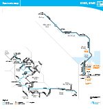 Route 613X 614X Map