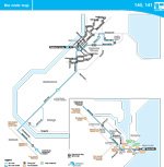 Route 140/141 Map