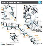Route 179/180/401/402/403/404 Map