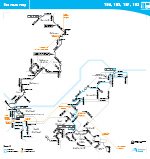 Route 184/185/187/192 Map
