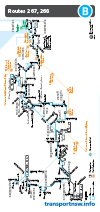Route 267/268 Map