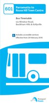 Route 601 Timetable