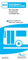 Route 605 Timetable