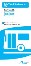 Route 613X 614X Timetable