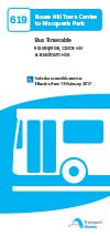 Route 619 Timetable