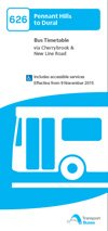Route 626 Timetable