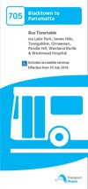 Route 705 Timetable
