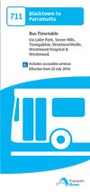 Route 711 Timetable