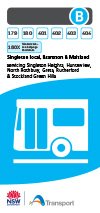 Route 179/180/401/402/403/404 Timetable