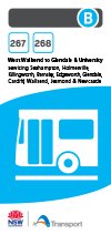 Route 267/268 Timetable