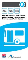 Route 274/275/276 Timetable